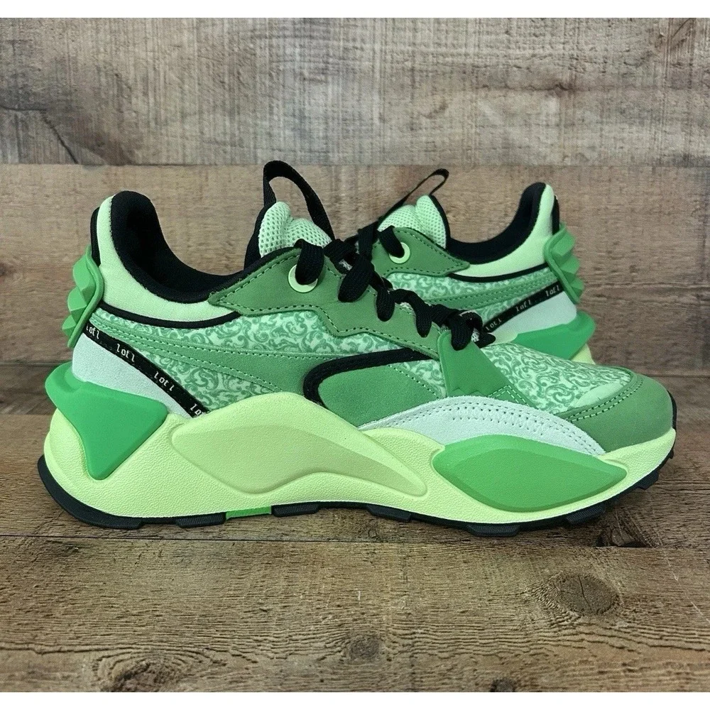 Men's Size 10 PUMA x LAMELO BALL LaFrancé RS-XL Sneakers Green‎ 395032-01 NEW